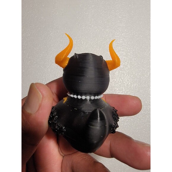 SATANIC DUCK
3d printed multicolor - Picture 6 of 9